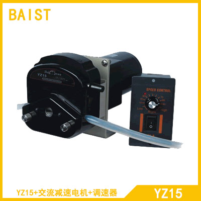 YZ15+交流减速电机+调速器 蠕动泵